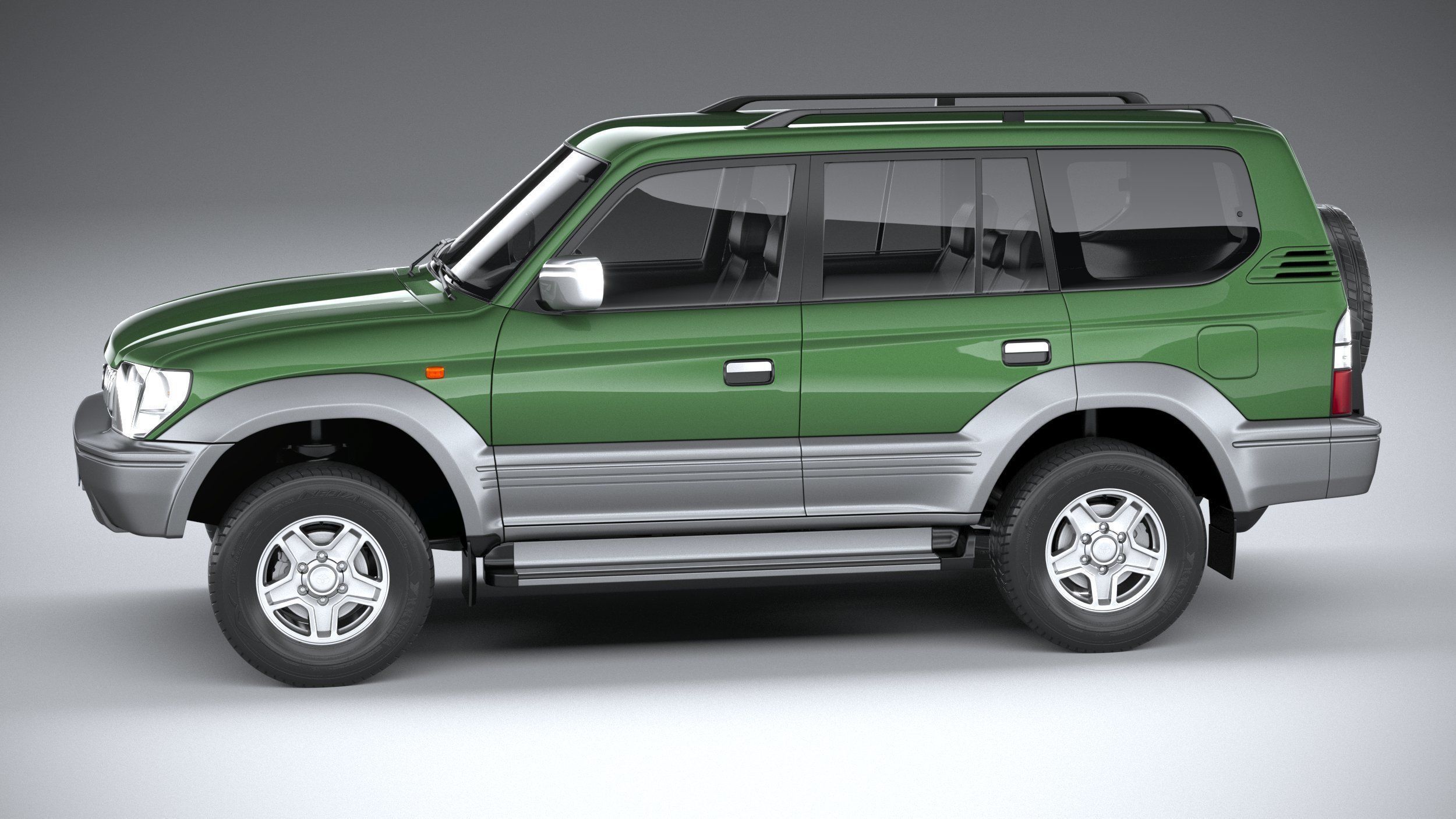 Toyota Land Cruiser J90 1996 3D model_8