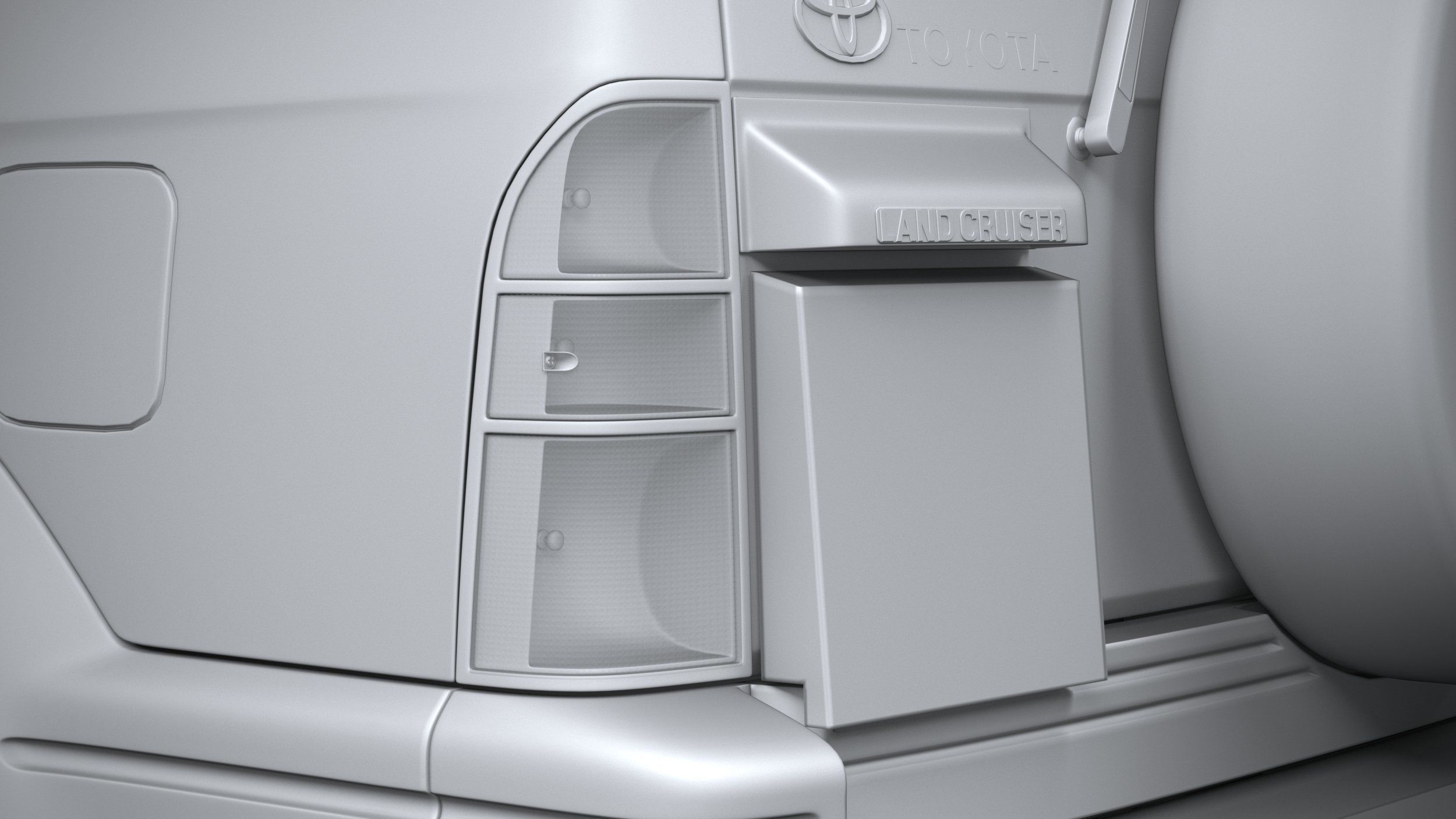 Toyota Land Cruiser J90 1996 3D model_24