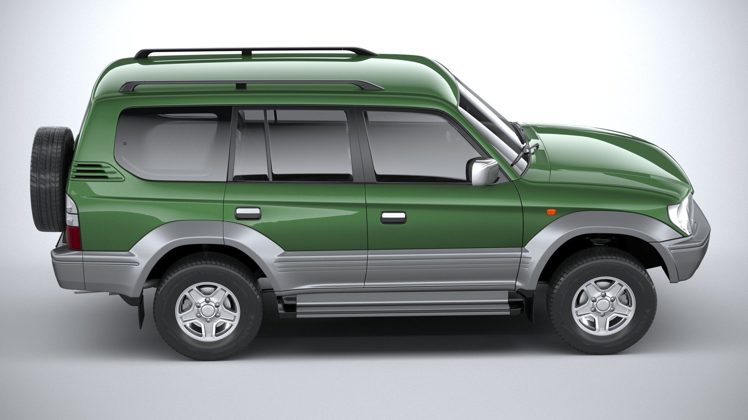 Toyota Land Cruiser J90 1996 3D model_11