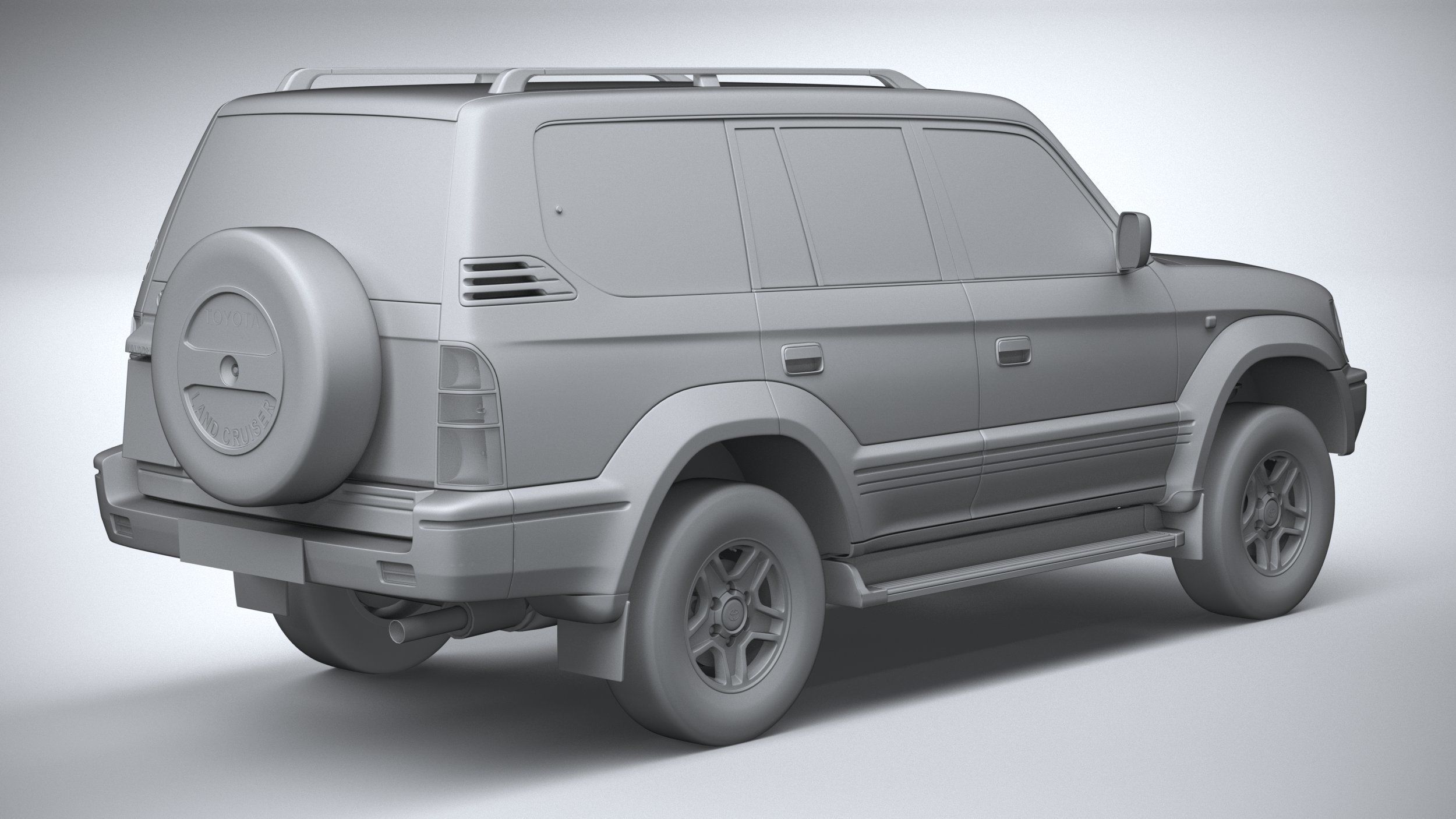 Toyota Land Cruiser J90 1996 3D model_25