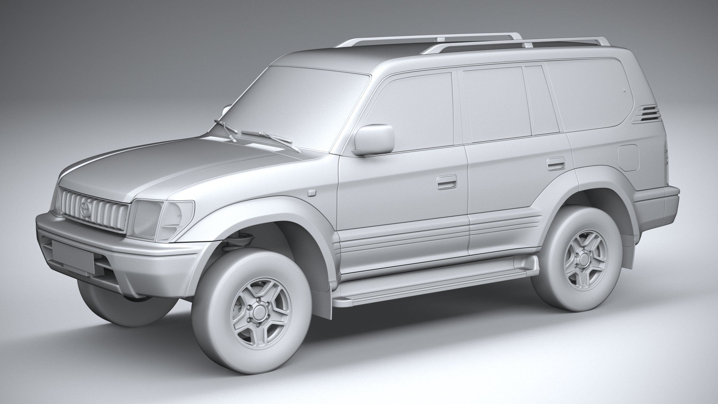 Toyota Land Cruiser J90 1996 3D model_19