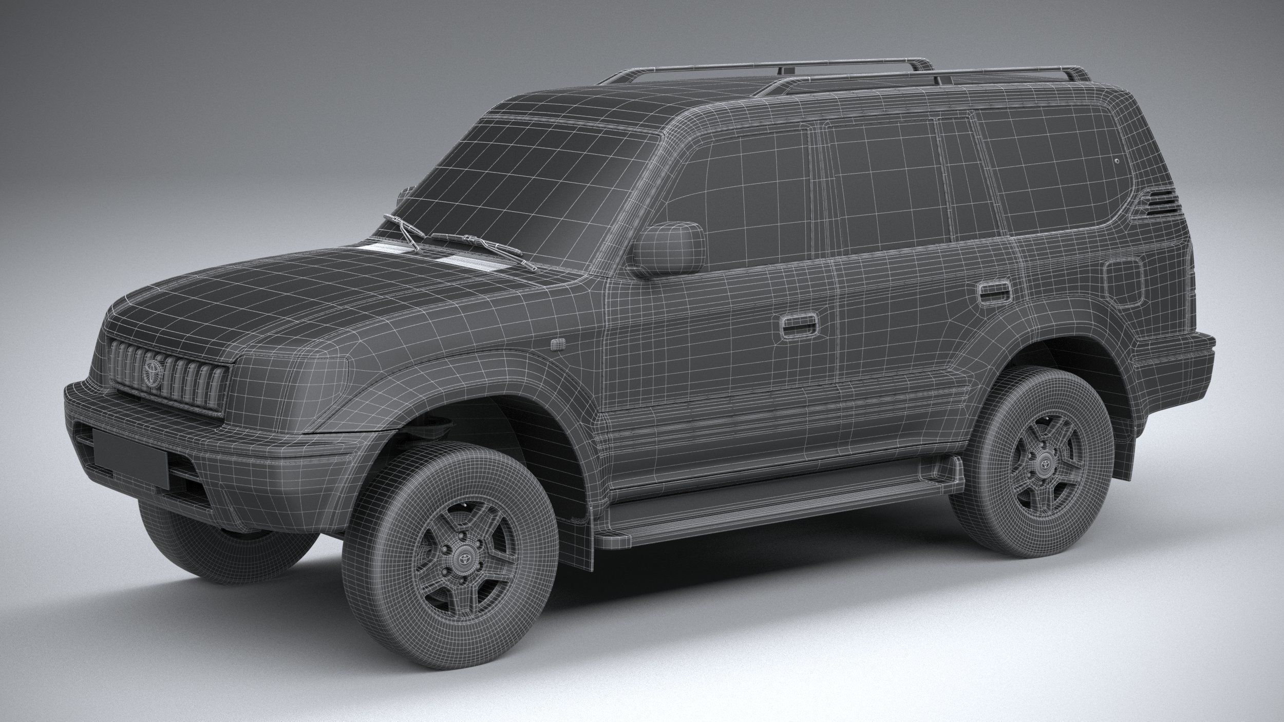 Toyota Land Cruiser J90 1996 3D model_28