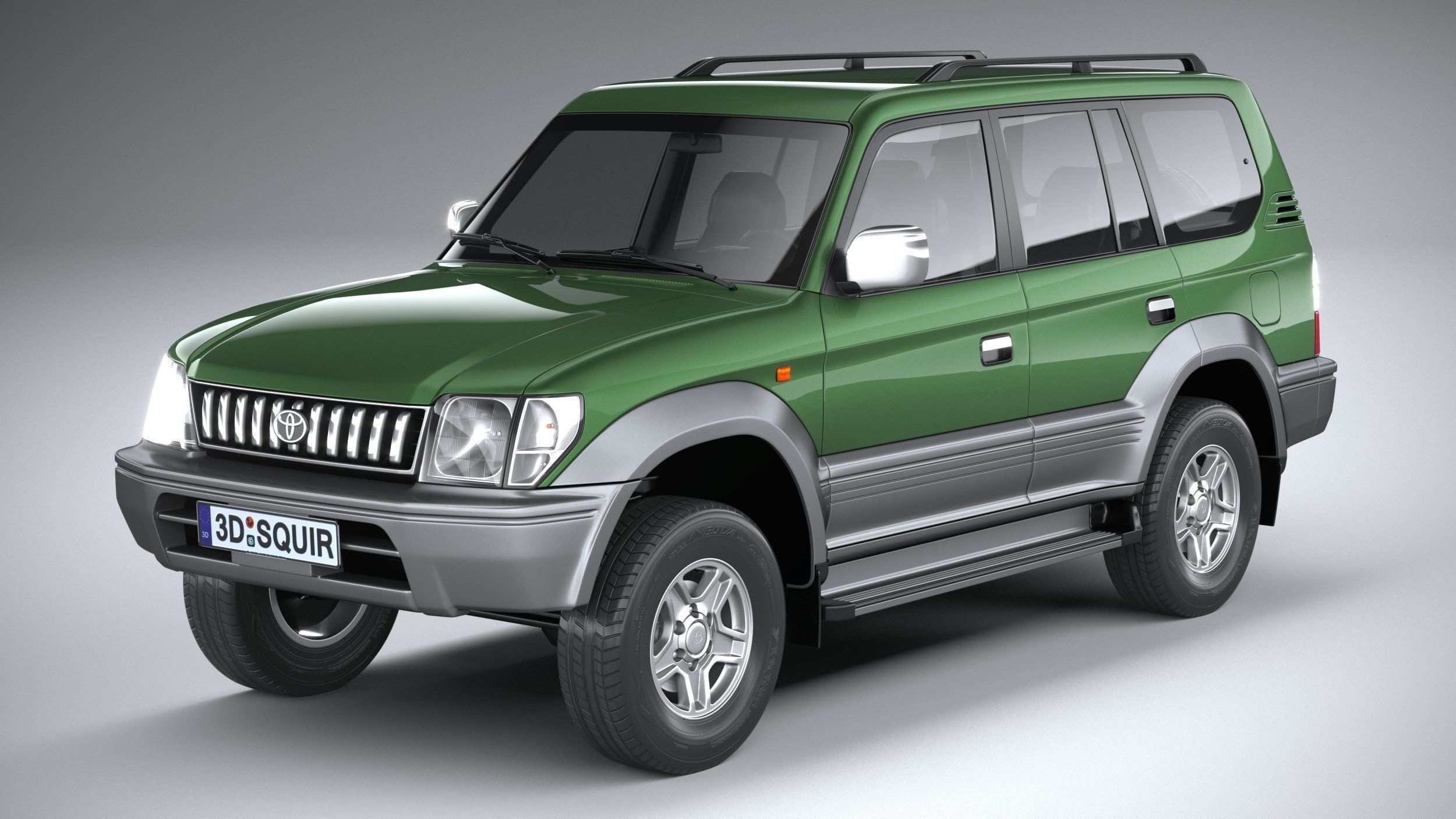 Toyota Land Cruiser J90 1996 3D model_1