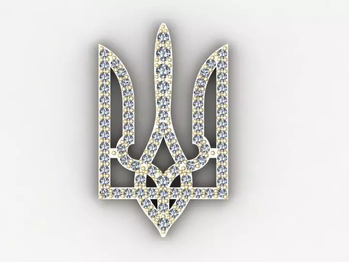 National emblem 3D print model_0