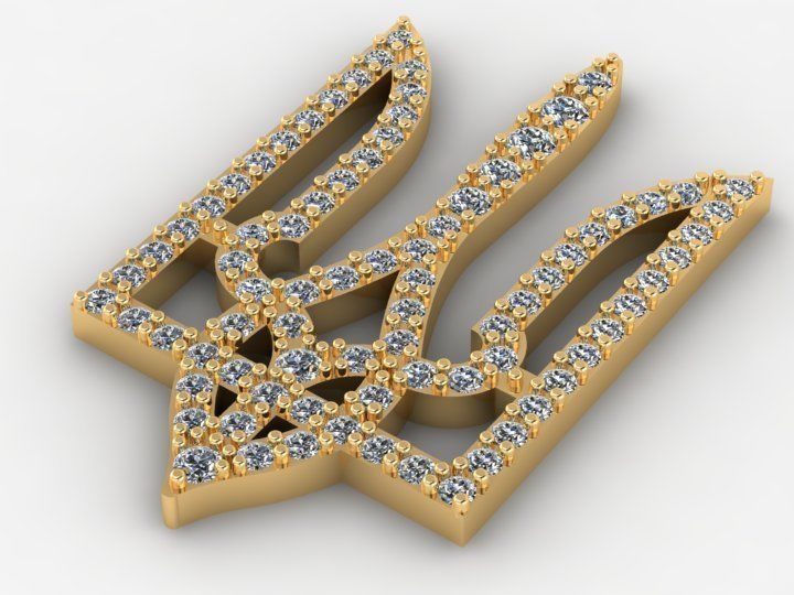 National emblem 3D print model_1