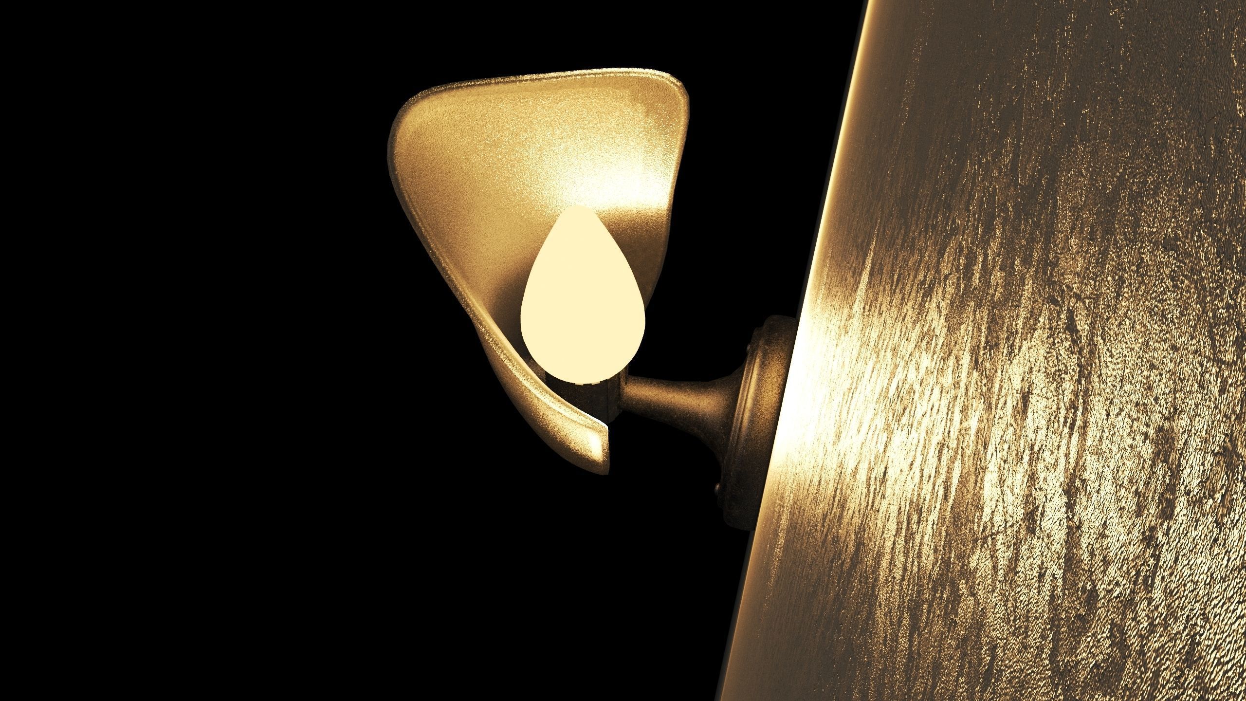 Wall Lamp 3D model_2
