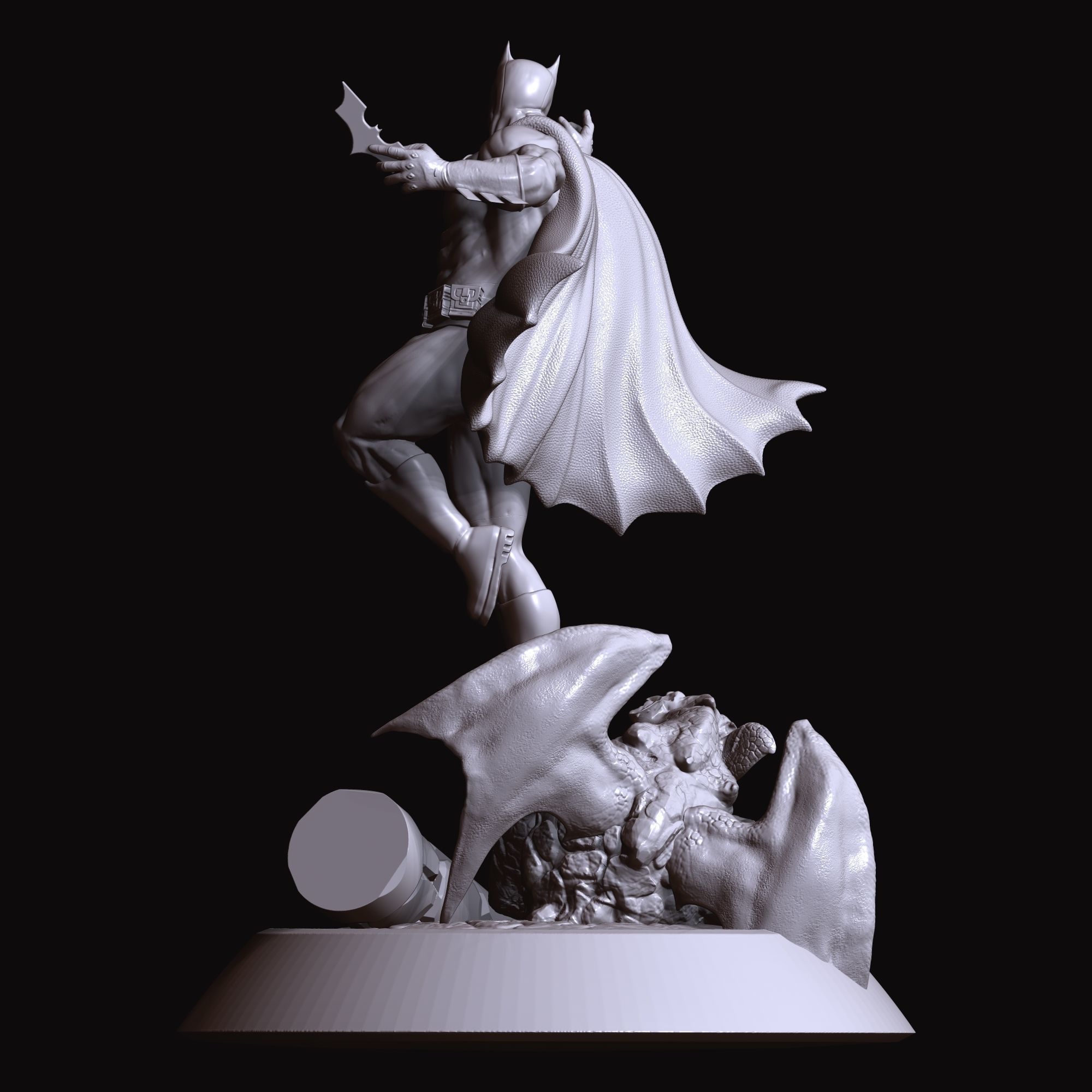 Batman The Darkest Night 3D print model_13