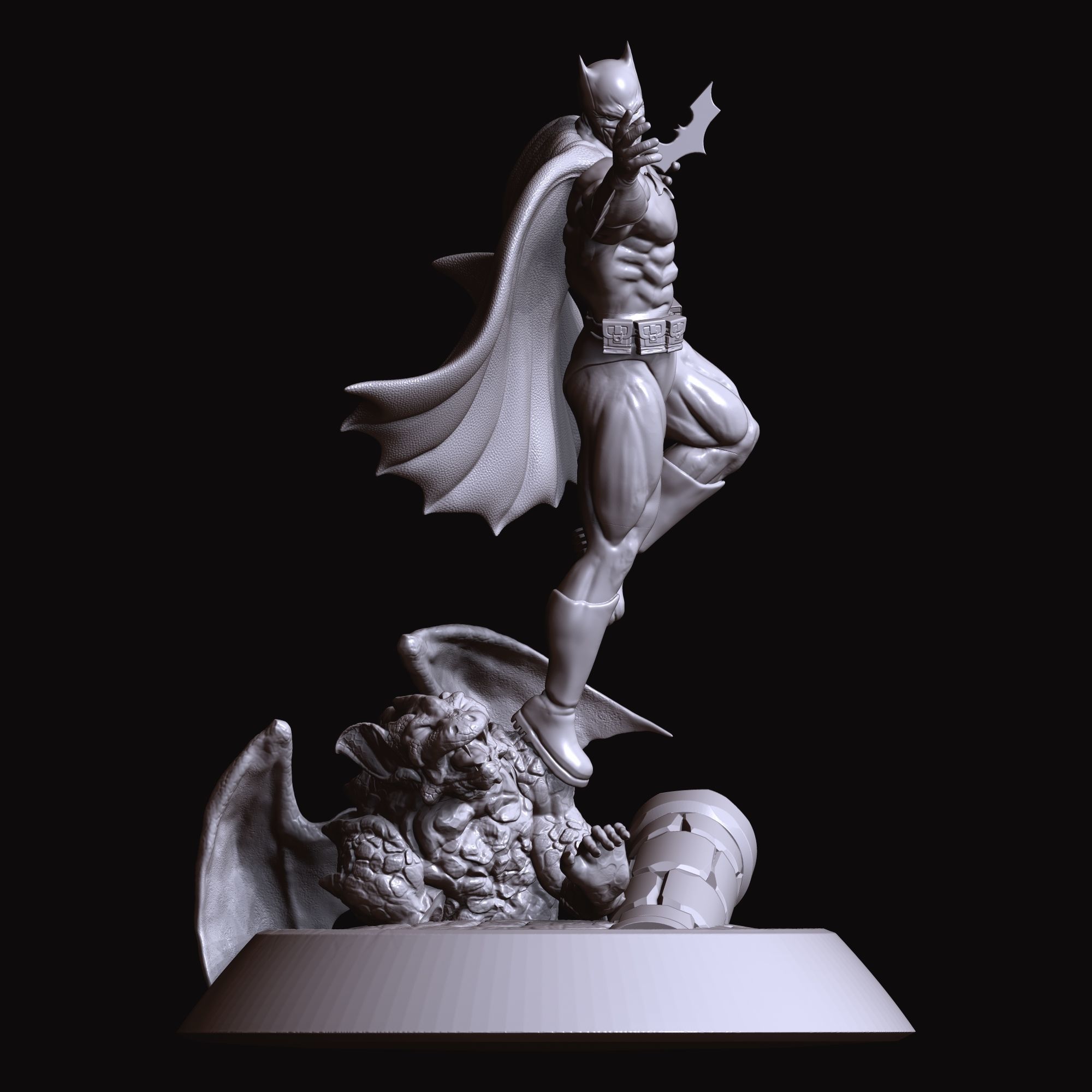 Batman The Darkest Night 3D print model_2