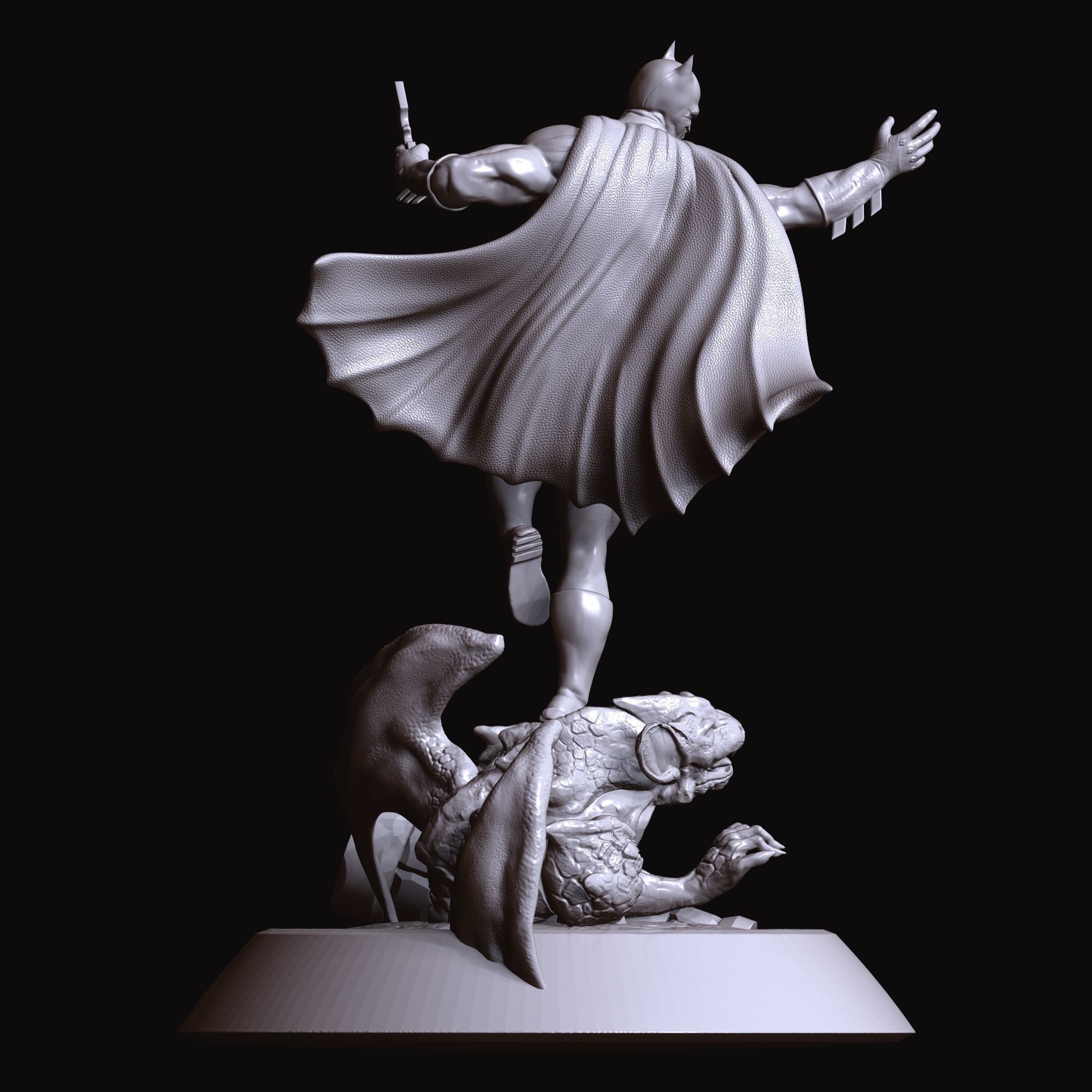 Batman The Darkest Night 3D print model_9