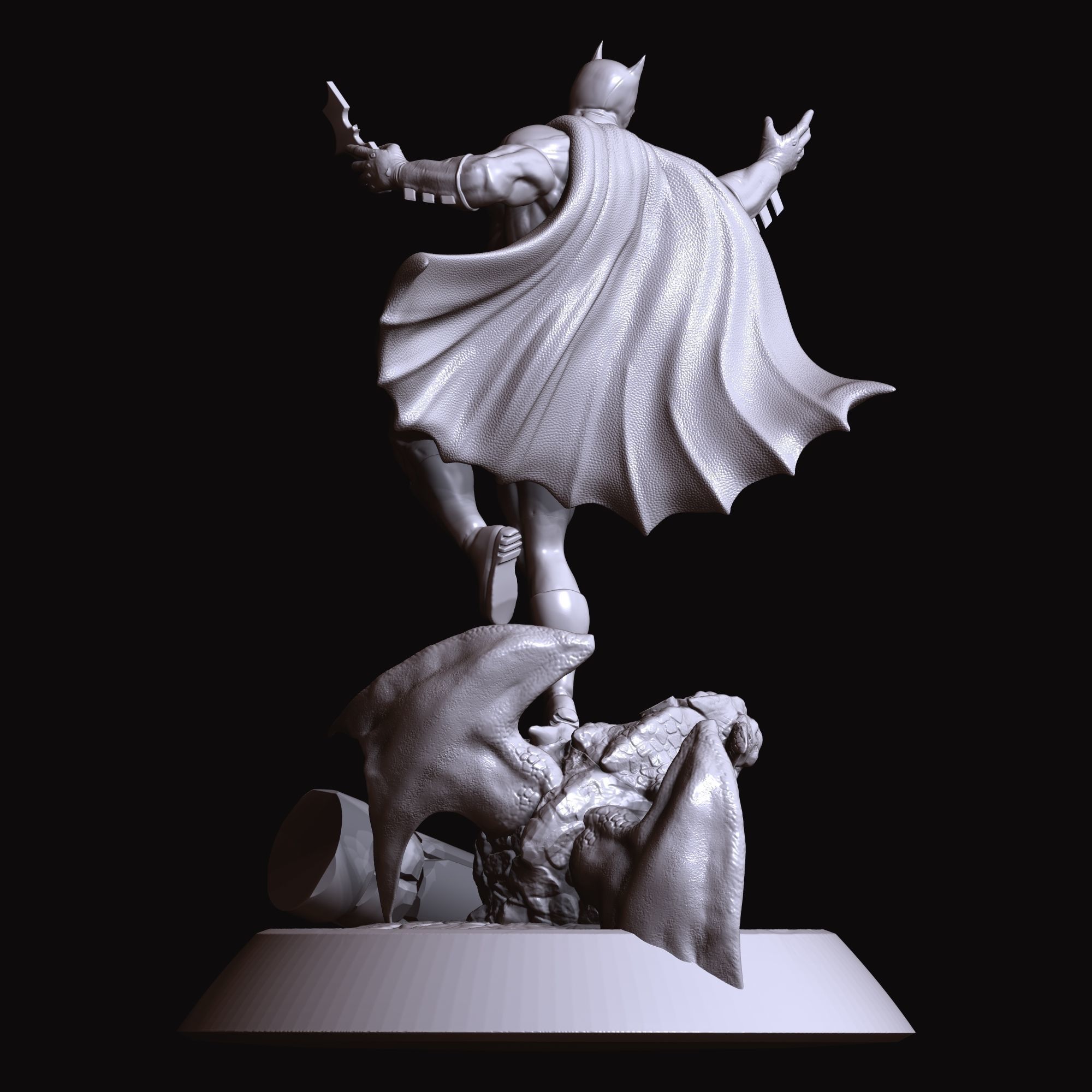 Batman The Darkest Night 3D print model_11