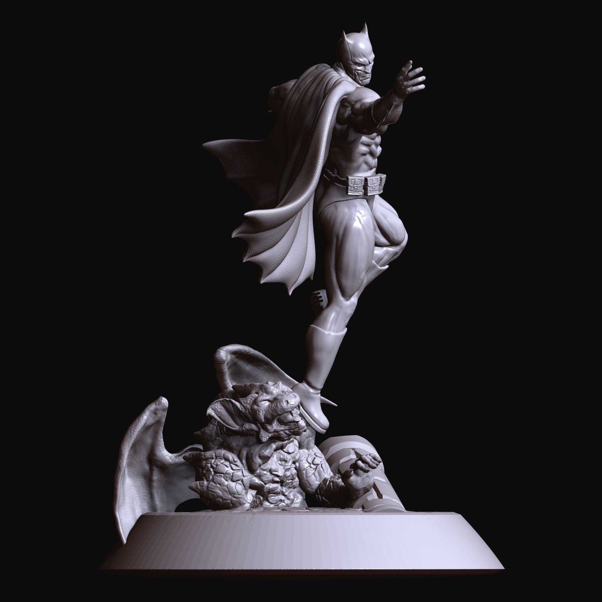 Batman The Darkest Night 3D print model_3