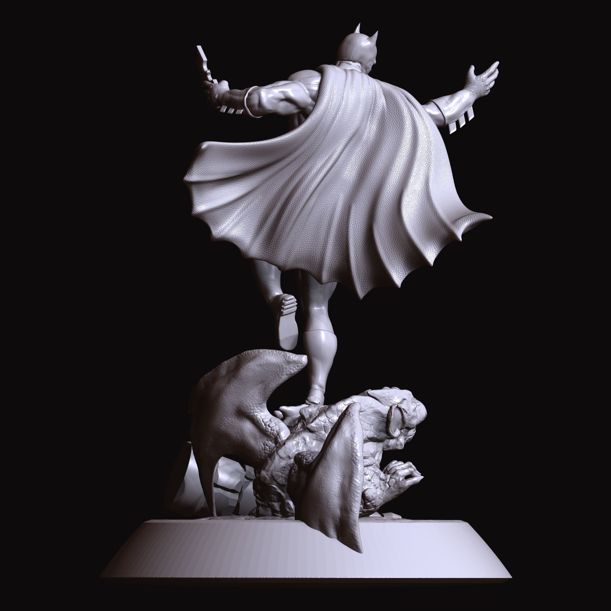 Batman The Darkest Night 3D print model_10