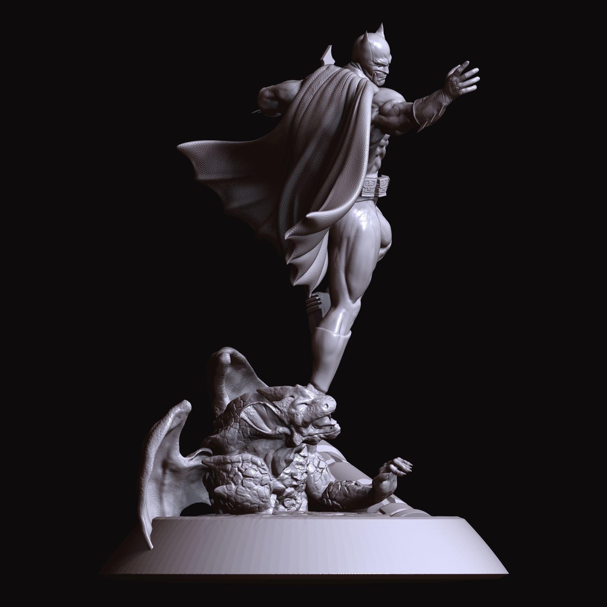 Batman The Darkest Night 3D print model_6