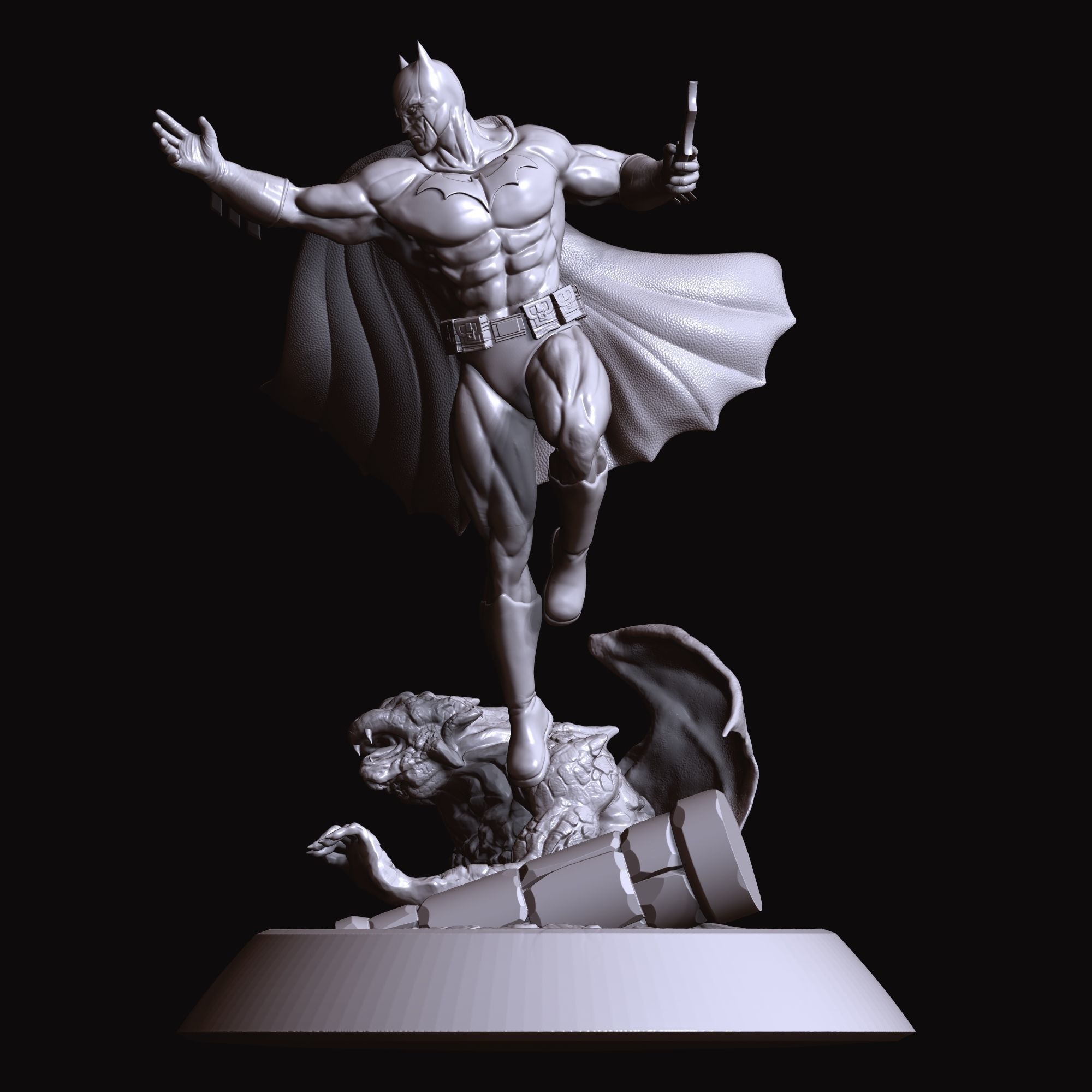 Batman The Darkest Night 3D print model_1
