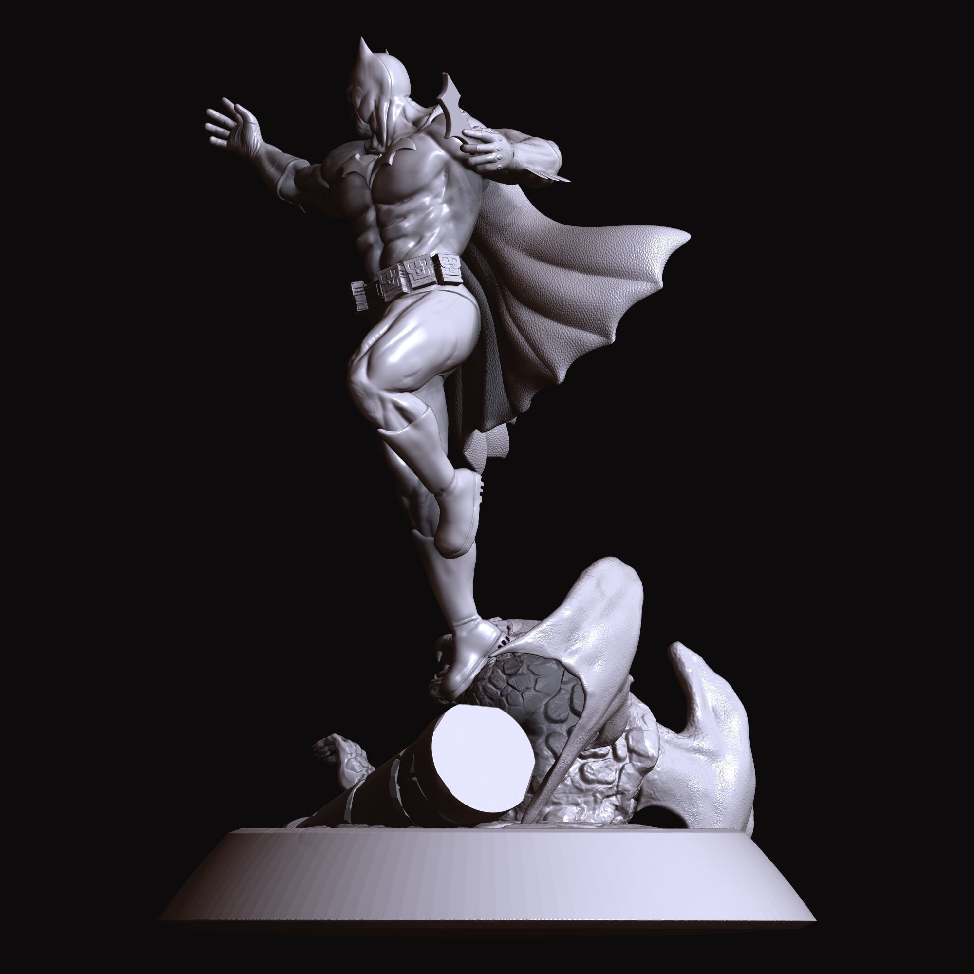 Batman The Darkest Night 3D print model_16