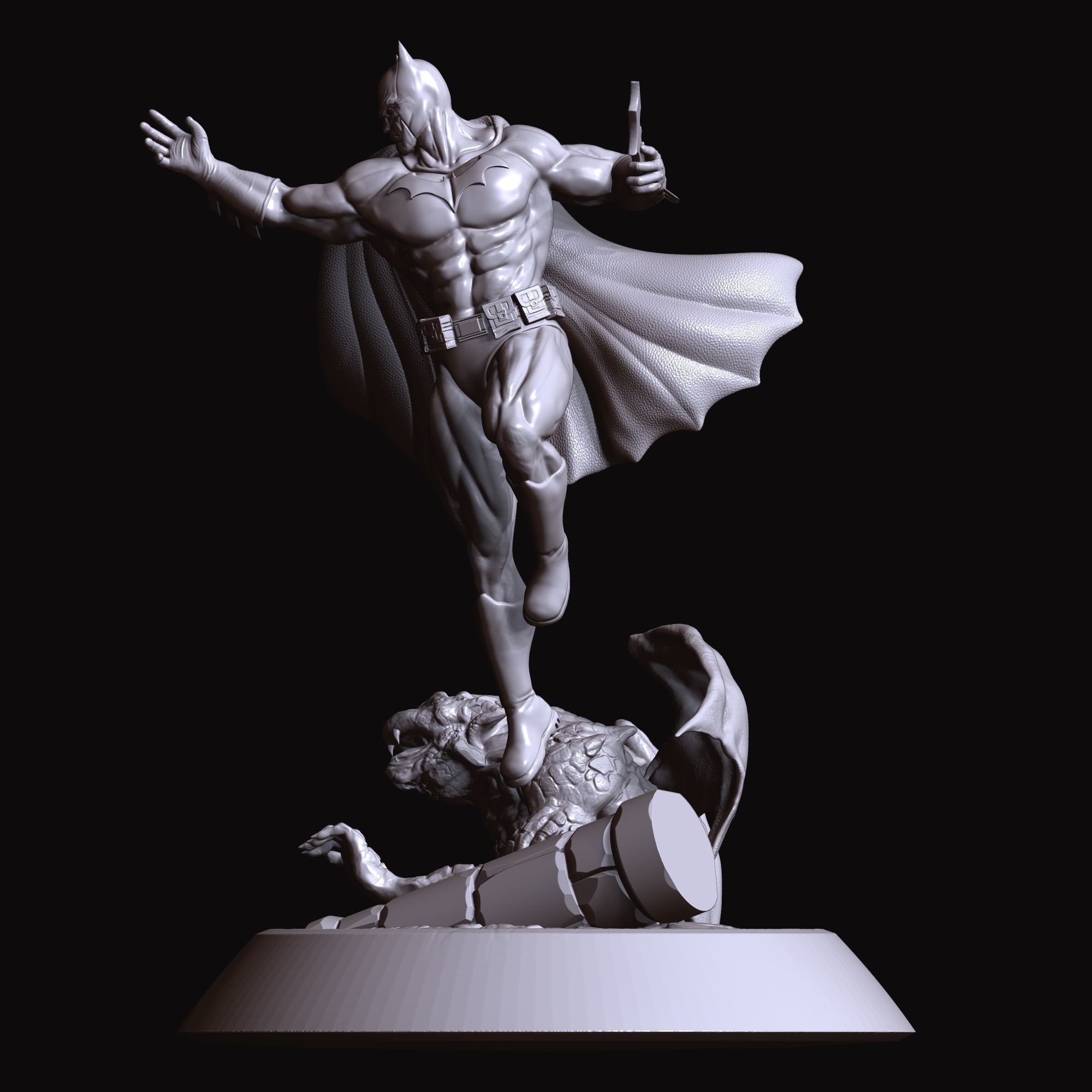 Batman The Darkest Night 3D print model_18