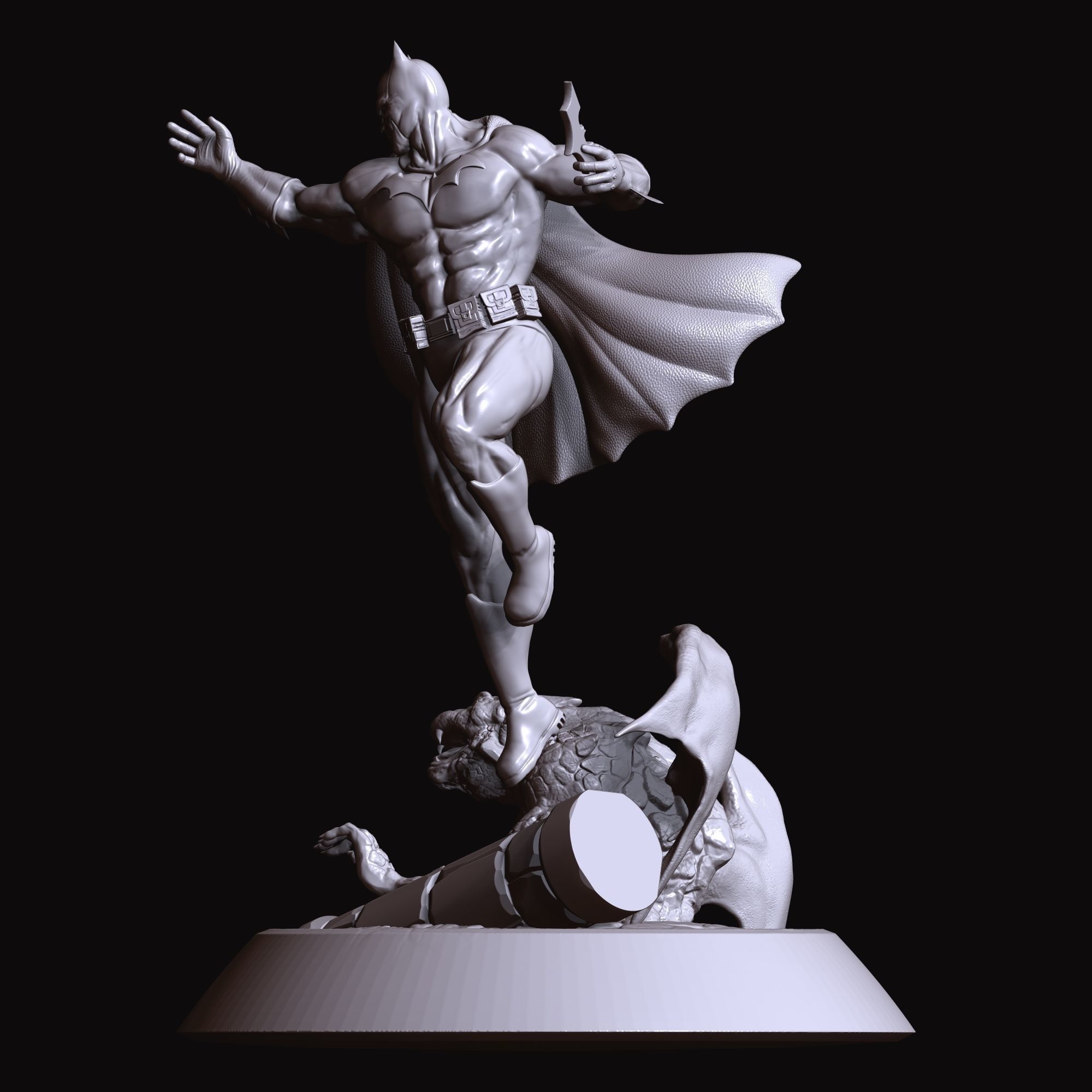 Batman The Darkest Night 3D print model_17