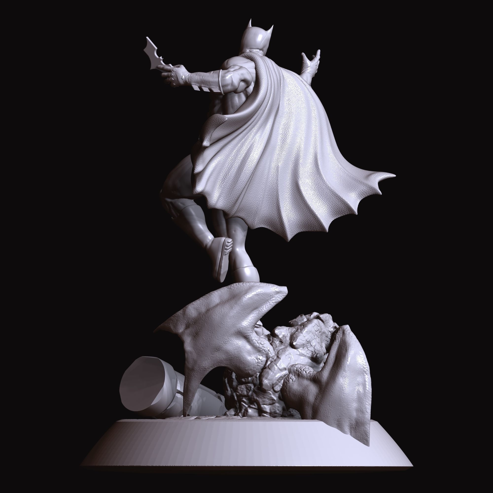 Batman The Darkest Night 3D print model_12