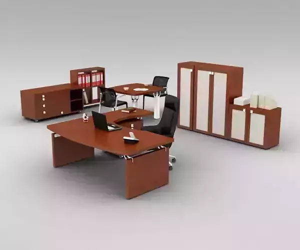 Wooden Office Set
