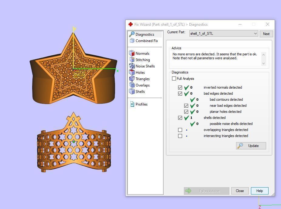 5 Angles Pave Small Star Ring Style 1 Size US 9 3D print model_10