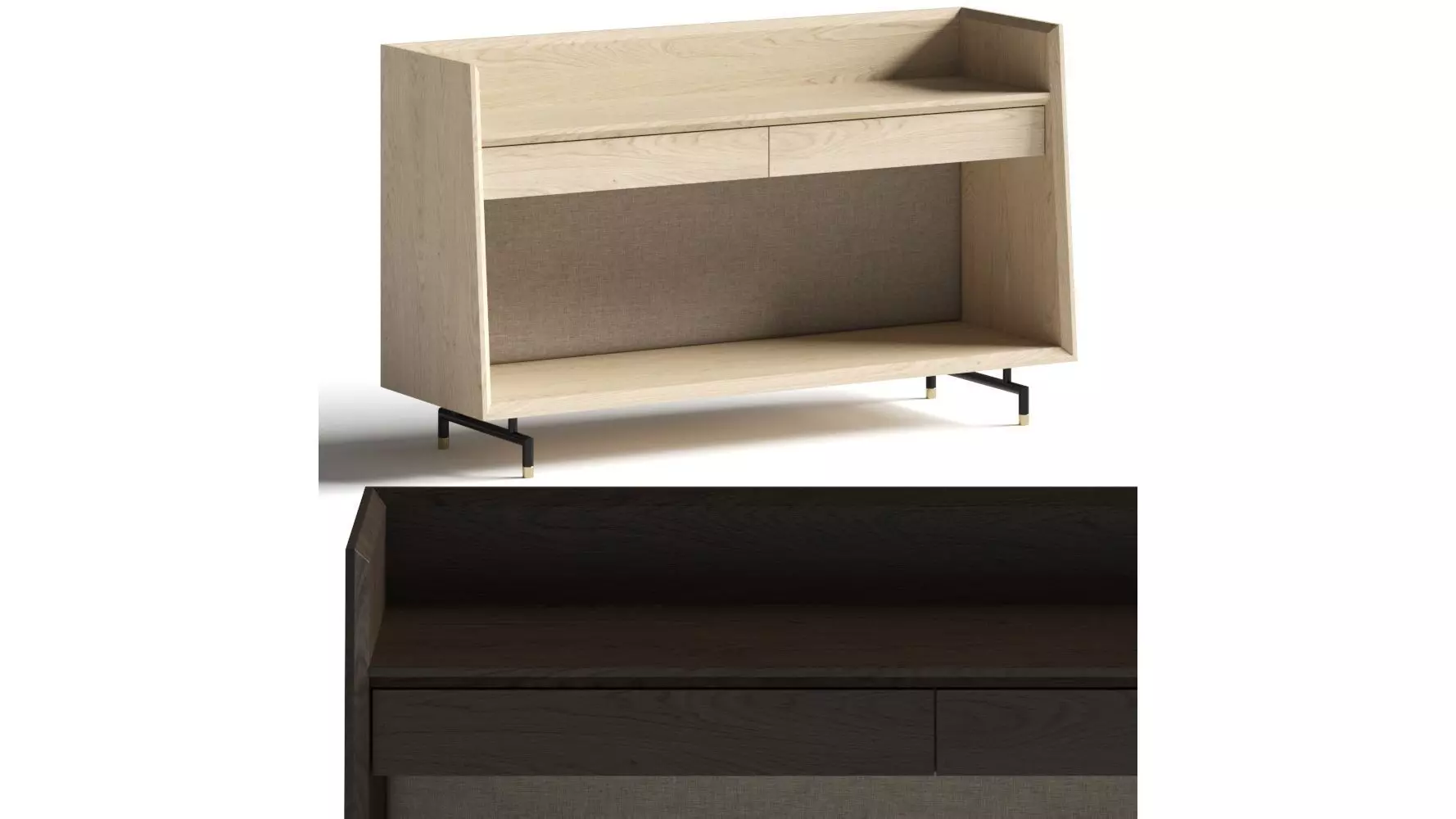 Frigerio Salotti Analog Console Table 3D model