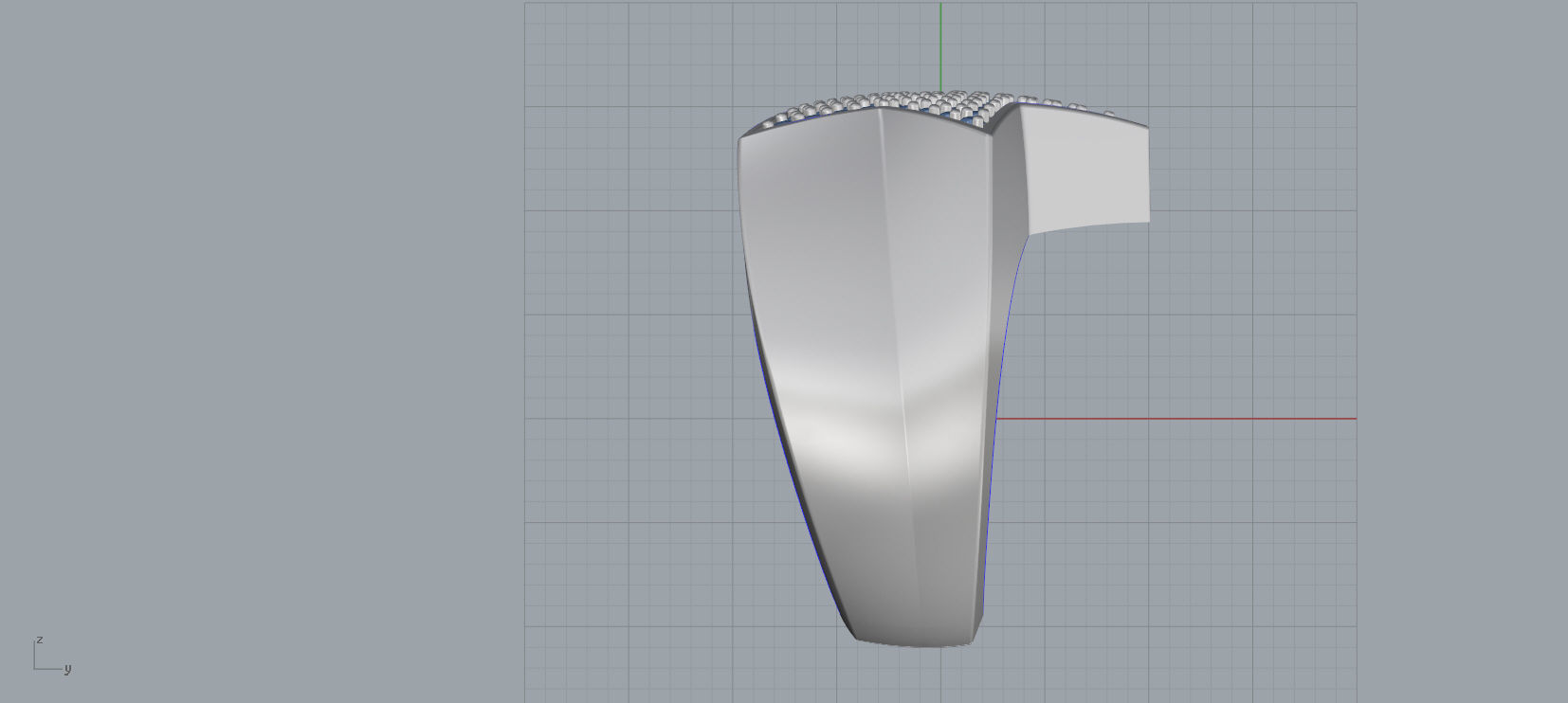 5 Angles Pave Small Star Ring Style 4 Size US 9 3D print model_5