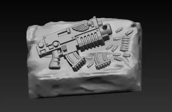 KEYCAP WARHAMMER RIVETGUN 