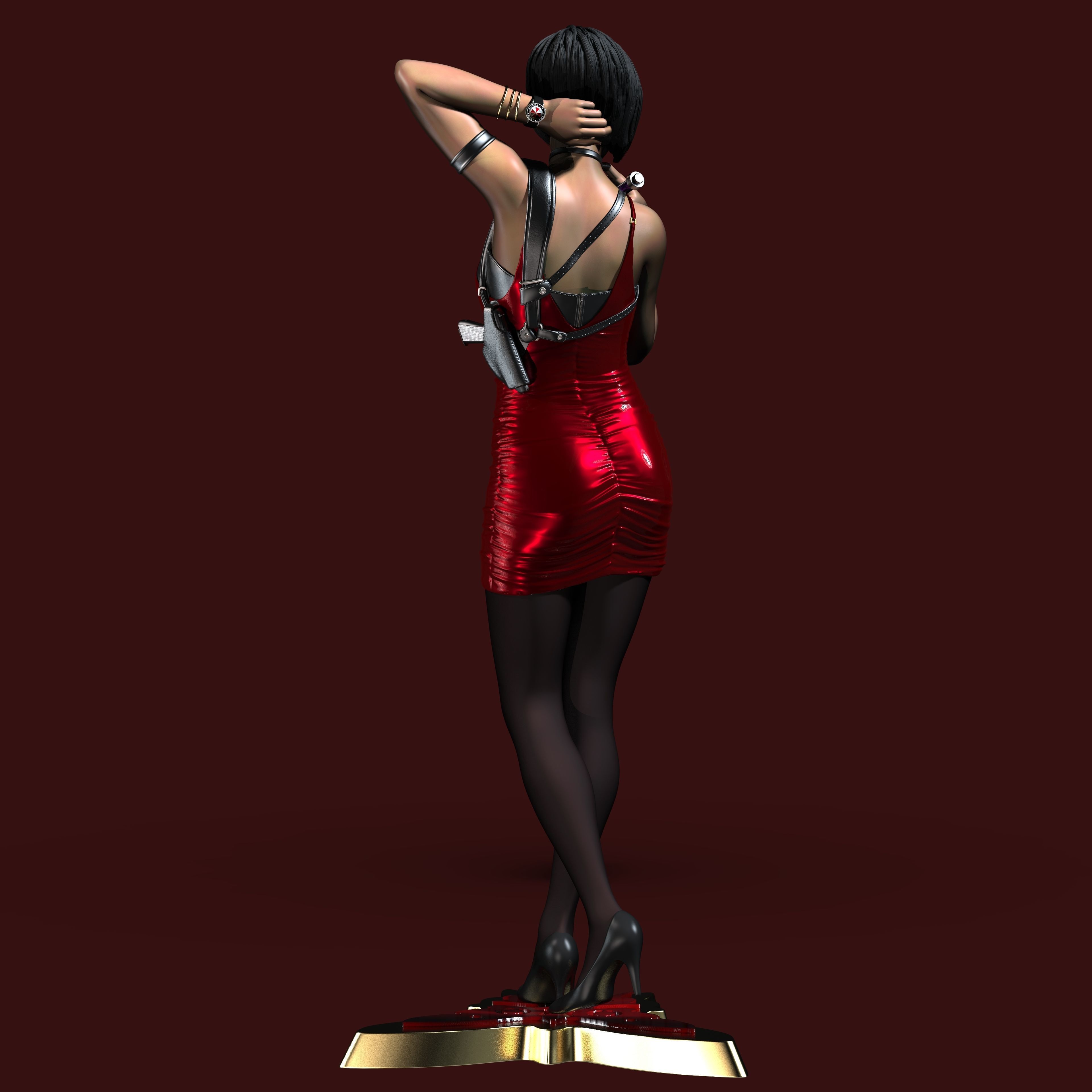 Ada Wong 3D print model_1