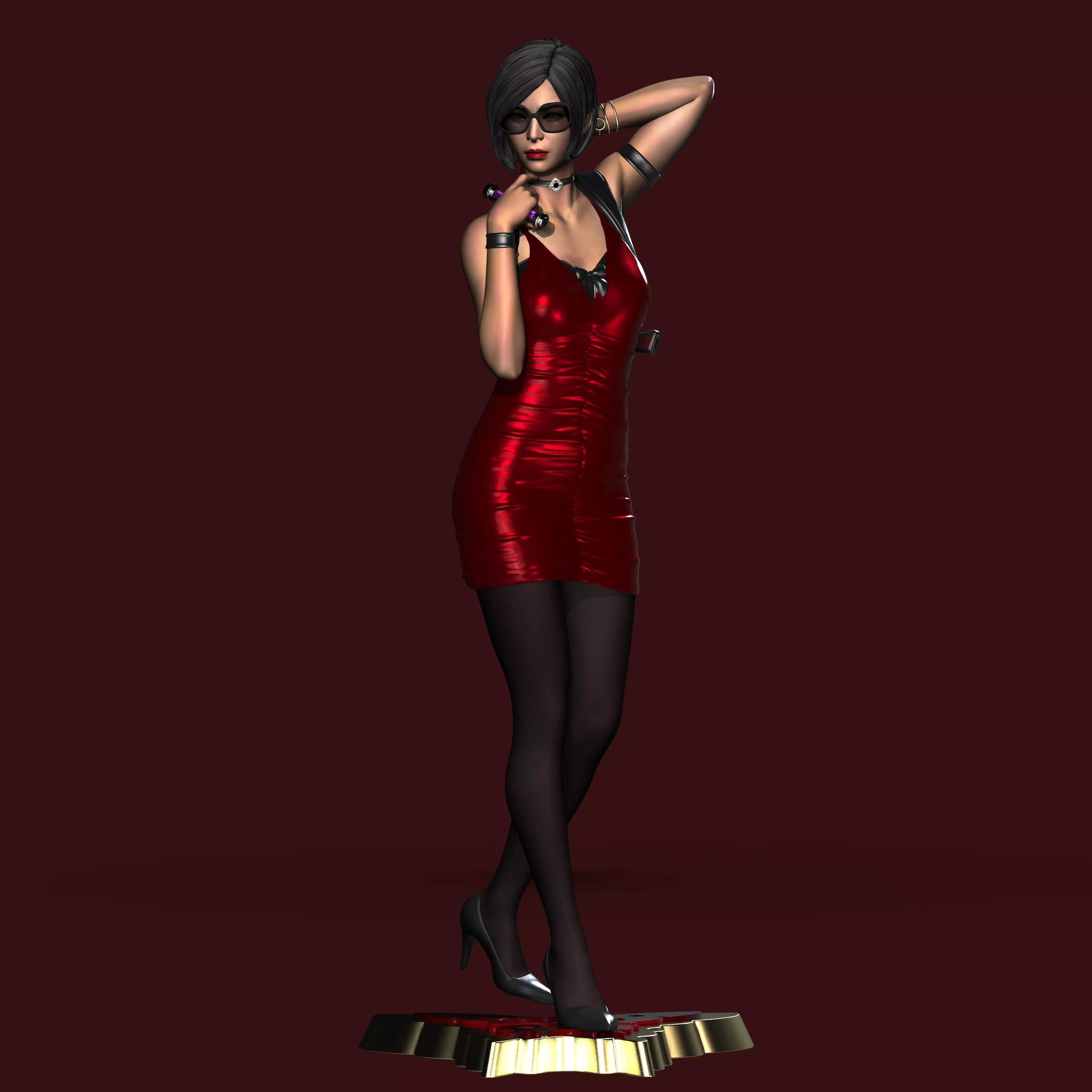 Ada Wong 3D print model_0