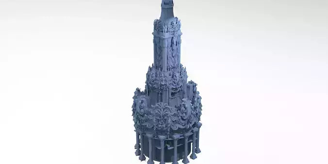 Palace of Versailles Fantasy Tower 4