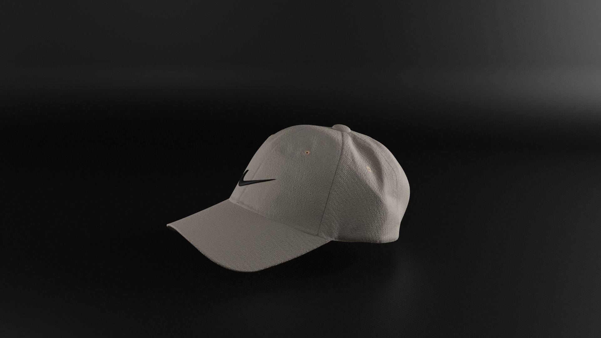 Nike cap pbr texture Low-poly 3D model_7