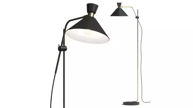 La Redoute Zoticus Floor Lamp 3D model