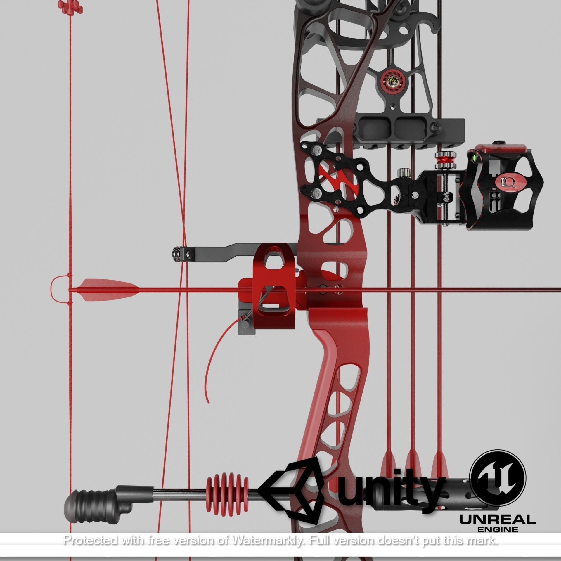 3D model Compound Bow Revolt by Bowtech VR / AR / lowpoly CGTrader