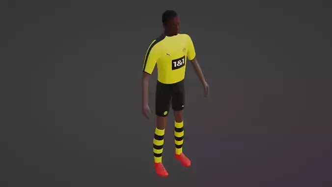 Soccer Player - Borussia Dortmund
