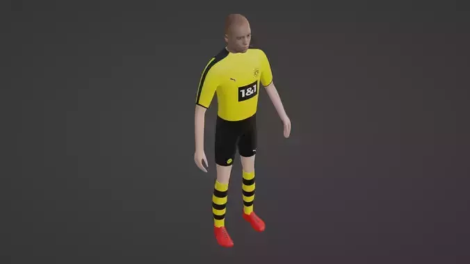Soccer Player - Borussia Dortmund