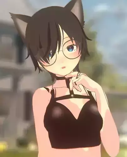 Aiko Vtuber Custom Model 