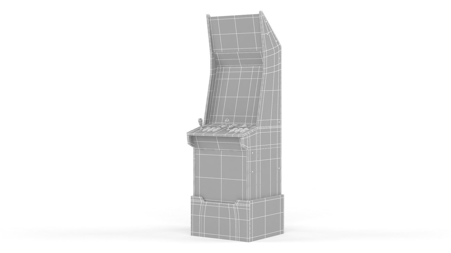 Arcade Machine 3D model_7