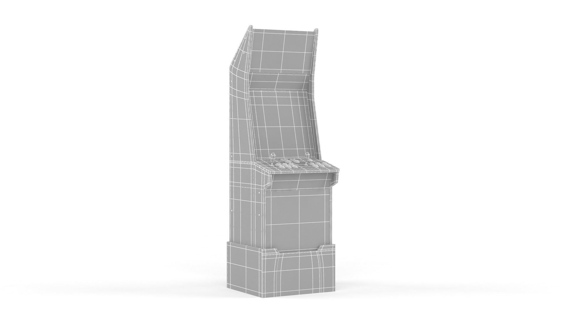 Arcade Machine 3D model_11