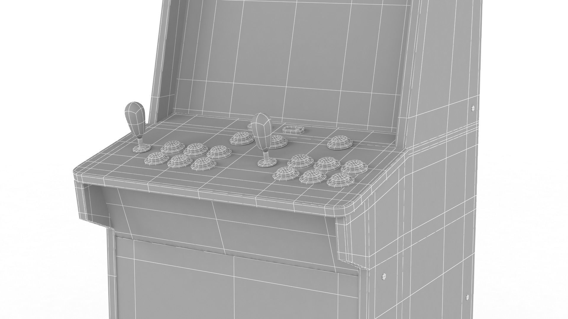 Arcade Machine 3D model_14