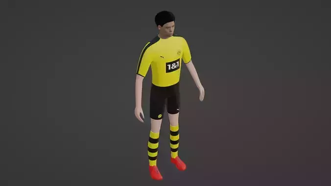 Soccer Player - Borussia Dortmund