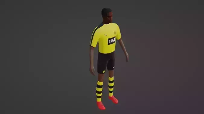 Soccer Player - Borussia Dortmund