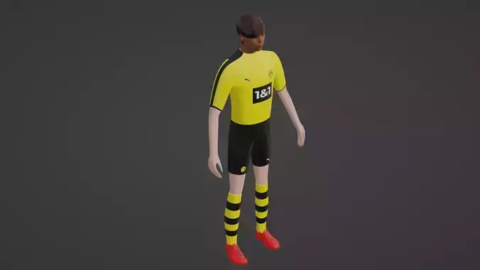 Soccer Player - Borussia Dortmund