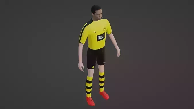 Soccer Player - Borussia Dortmund