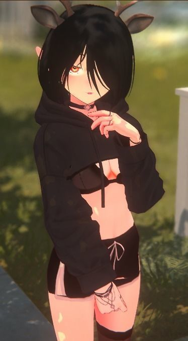 Daisy Vtuber Custom Model  Low-poly 3D model_3