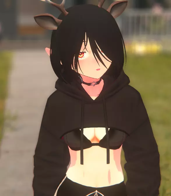 Daisy Vtuber Custom Model  Low-poly 3D model_0