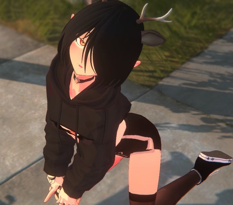 Daisy Vtuber Custom Model  Low-poly 3D model_6