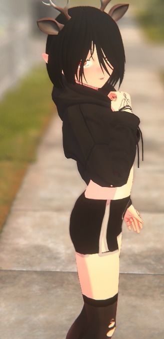 Daisy Vtuber Custom Model  Low-poly 3D model_2