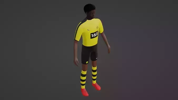 Soccer Player - Borussia Dortmund