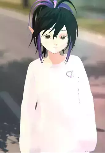 Nora Vtuber Custom Model  3D model