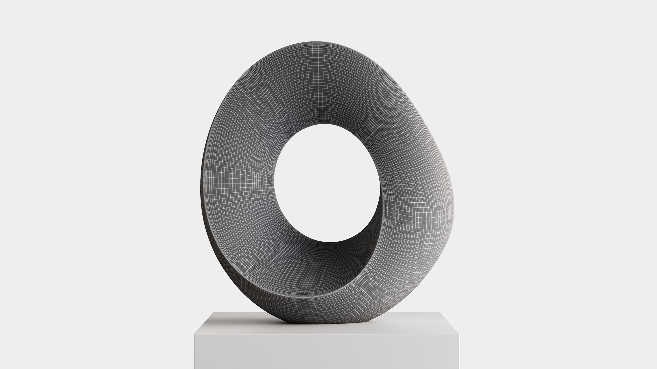 Abstract sculpture by Mari-Ruth Oda 3D model_2